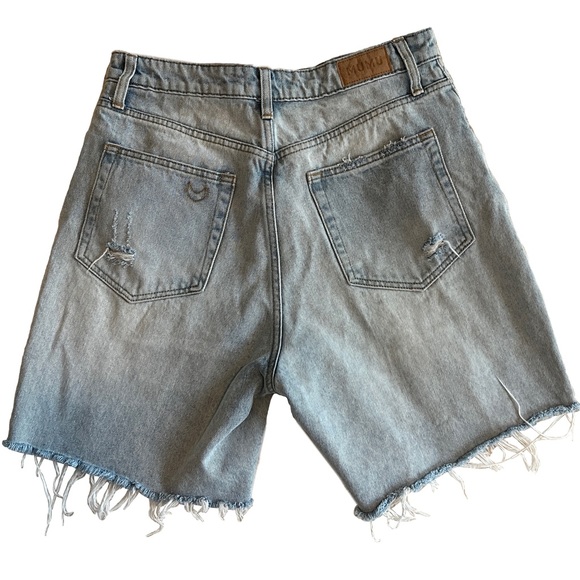 Show Me Your MuMu Ripped Denim Shorts - Picture 4 of 4